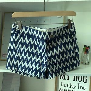J Crew Patterned Chino Shorts